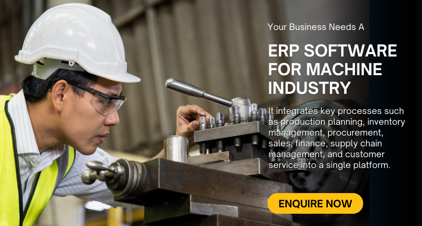 ERP Software for Machine Industry